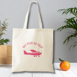 Pink Cessna Airplane Not Your Co-Pilot Funny Femal トートバッグ<br><div class="desc">She doesn't need a co-pilot, and now she has the tote bag to prove it. This bold, fun tote bag features a charming pink Cessna airplane image paired with the cheeky phrase "Not Your Co-Pilot", the perfect statement for the woman who's always in command. Not feeling "Not Your Co-Pilot"? No...</div>