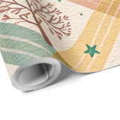 Pink Checkered Holiday Wrapping Paper ラッピングペーパー (ロールコーナー)