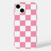 Pink Checkered Pattern Case-Mate iPhoneケース (裏面)