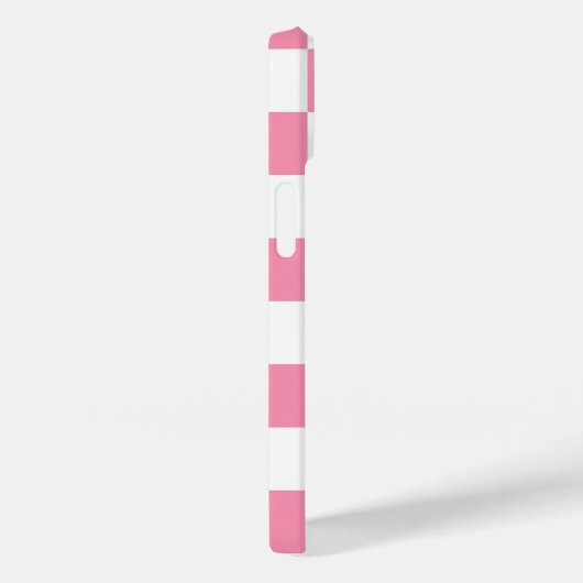 Pink Checkered Pattern Case-Mate iPhoneケース (裏面 / 右)