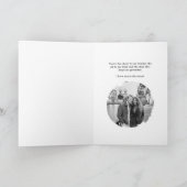 Pink Cherries Be Mine Valentine's Day Photo Custom カード (内部)