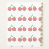 Pink Cherries Pattern  プランナー手帳 (裏面)
