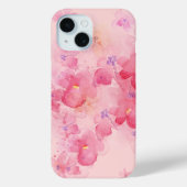 pink cherry blossom Case-Mate iPhoneケース (裏面)