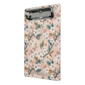 Pink Cherry Blossom Sakura Pattern on Pink (4) ミニクリップボード (アングル2)