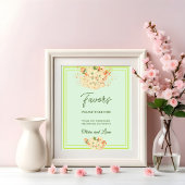 Pink Cherry Blossoms , Wedding Favor  ポスター