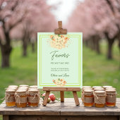 Pink Cherry Blossoms , Wedding Favor  ポスター
