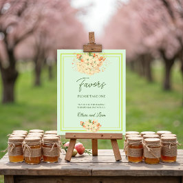 Pink Cherry Blossoms , Wedding Favor  ポスター