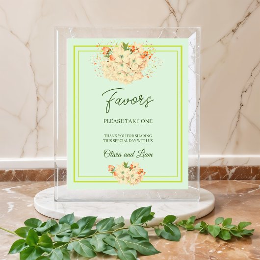 Pink Cherry Blossoms , Wedding Favor  ポスター