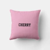 Pink Cherry Decorative  クッション (裏面)
