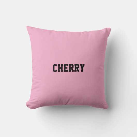 Pink Cherry Decorative  クッション (正面)
