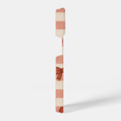 "Pink Cherry & Ribbon Pattern Phone Case – Cute  iPhoneケース (右側面)