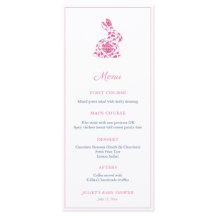 Pink Chinoiserie Bunny Bridal Shower Party