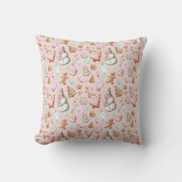 Pink Christmas クッション