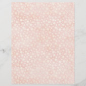 Pink Christmas Cute Pastel Scrapbook Paper (正面)