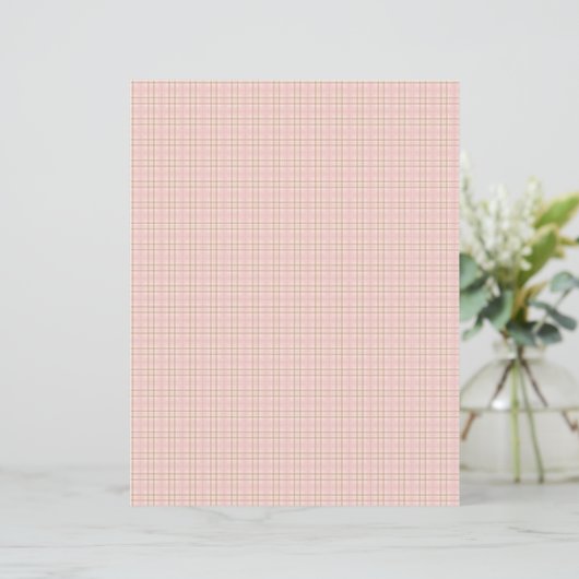 Pink Christmas Cute Pastel Scrapbook Paper (スタンド正面)
