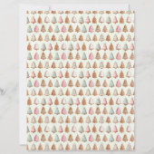 Pink Christmas Cute Pastel Scrapbook Paper (正面)