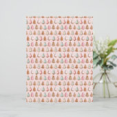 Pink Christmas Cute Pastel Scrapbook Paper (スタンド正面)