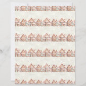 Pink Christmas Cute Pastel Scrapbook Paper (正面)