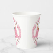 Pink Christmas Nutcracker Paper Cup 紙コップ (右)