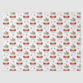 Pink Christmas Ornament 薄葉紙 (正面)