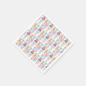 Pink Christmas Paste Nutcracker Ballet Soldiers スタンダードカクテルナプキン (角)