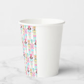 Pink Christmas Paste Nutcracker Ballet Soldiers 紙コップ (左)