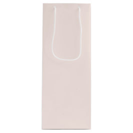 Pink Christmas Solid Color ワインギフトバッグ