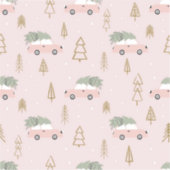 Pink Christmas Stickers シール (正面)