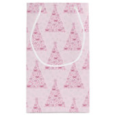 Pink Christmas Tree スモールペーパーバッグ (裏面)