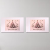 Pink Christmas Tree Merry Christmas  (正面)
