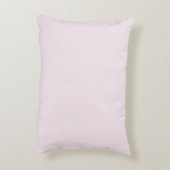 Pink Christmas Wonderland Unicorn Accent Pillow アクセントクッション (裏面(縦))