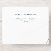 Pink Chrysanthemum Botanical Wedding オールインワン招待状 (背面)