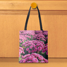 Pink Chrysanthemums Tote Bag トートバッグ