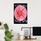 Pink Circle Art Russian Constructivism Poster by ポスター (ホームオフィス)