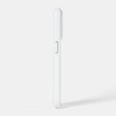 Pink Circle Letter A – Minimal Gradient Monogram D iPhoneケース (右側面)