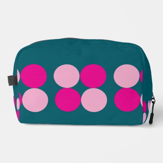 Pink Circles on Green ドップキット (正面)