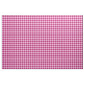 Pink Classic Gingham Check Pima Cotton Fabric ファブリック (ヤード)