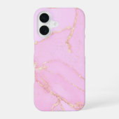 Pink Cloud with Glitter  iPhone 16ケース (裏面)