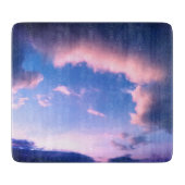 Pink clouds カッティングボード (正面)