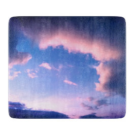 Pink clouds カッティングボード