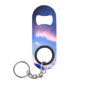 Pink clouds キーホルダー栓抜き (正面)