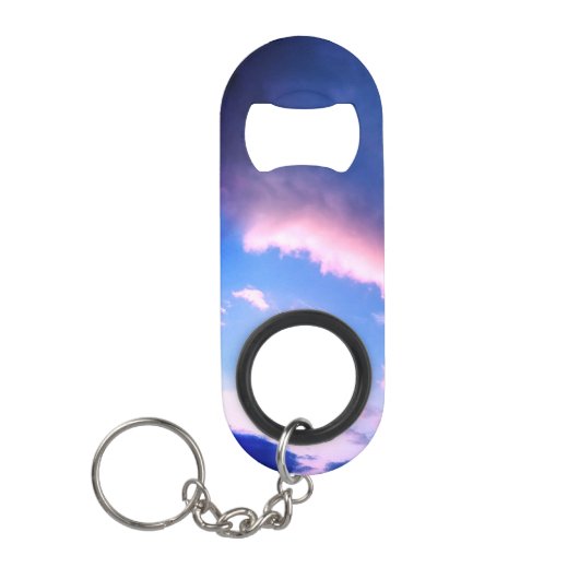 Pink clouds キーホルダー栓抜き (正面)