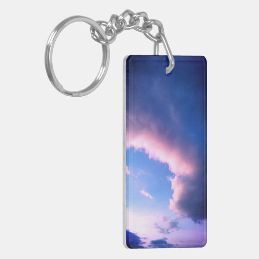 Pink clouds キーホルダー (正面左)