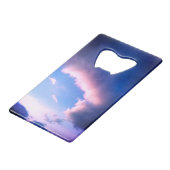 Pink clouds クレジットカード栓抜き (正面アングル)