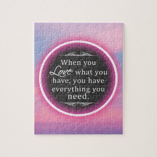 Pink Clouds ジグソーパズル (縦)