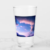 Pink clouds タンブラーグラス (正面)