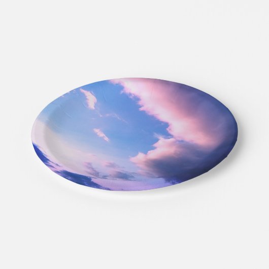 Pink clouds ペーパープレート (アングル)