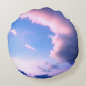 Pink clouds ラウンドクッション (裏面)