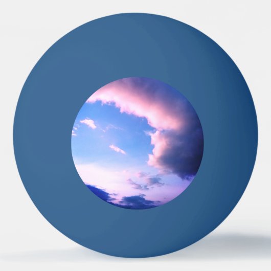 Pink clouds 卓球ボール (正面)