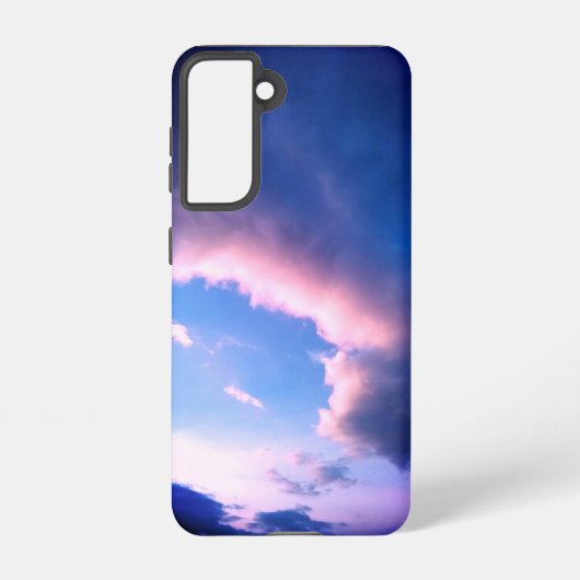 Pink clouds samsung galaxyケース (裏面)